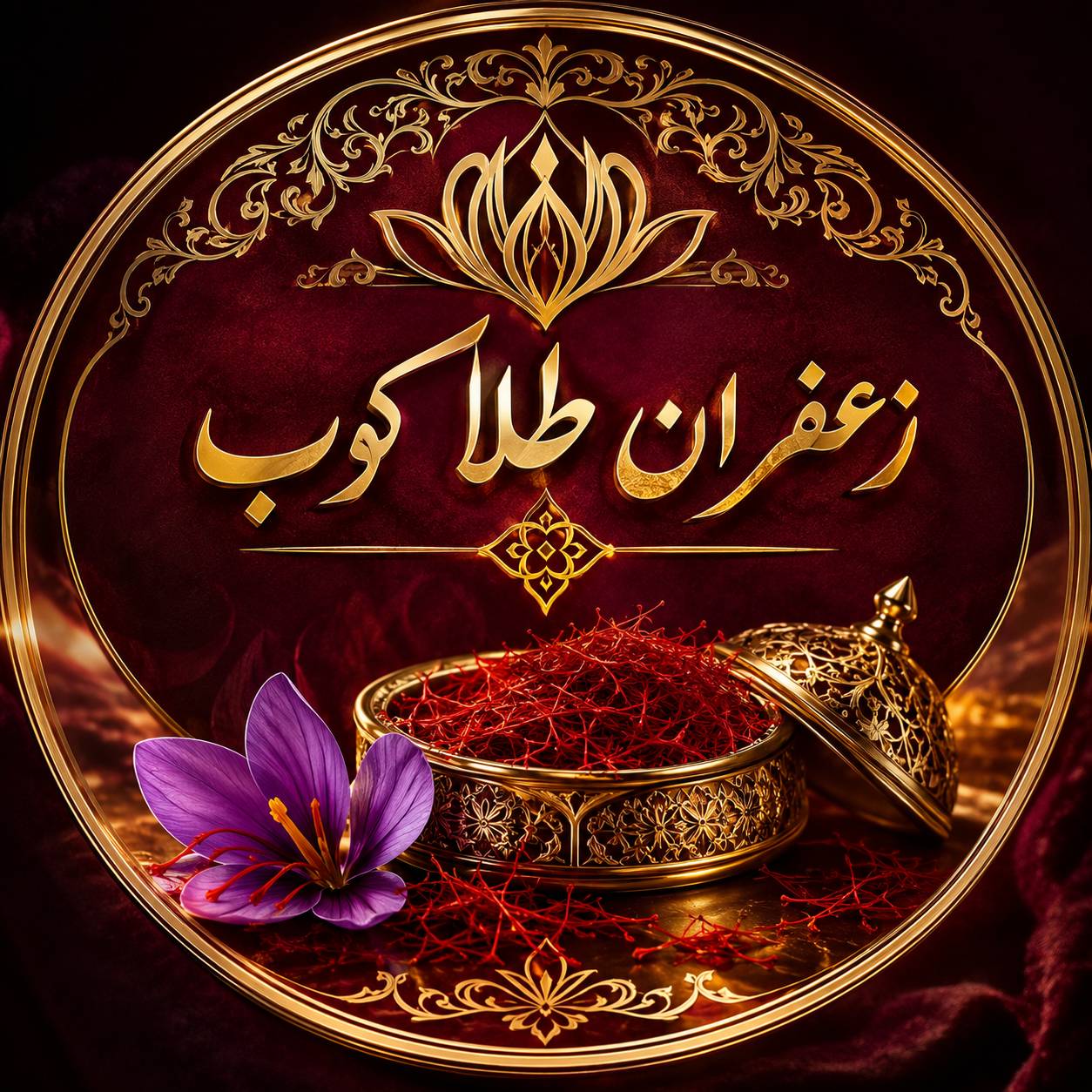 زعفران طلاکوب